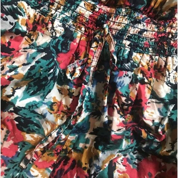 Fire los angeles Beautiful print romper Women's Size Small extremely stretchy wa - Picture 5 of 8